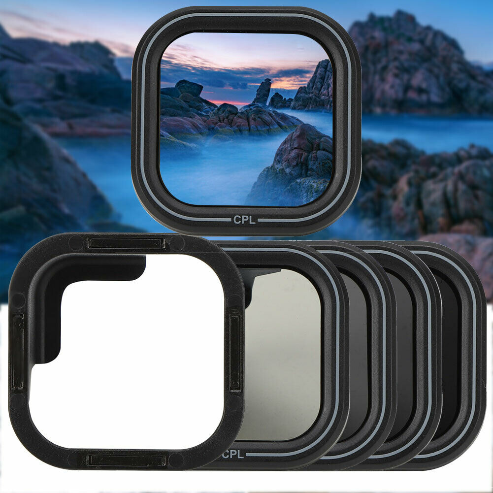 Gambar produk Telesin Filter Lensa ND8 ND16 ND32 CPL GoPro Hero 8 - GP-FLT-807