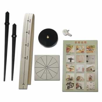 Gambar produk TaffHOME Jam Dinding DIY Giant Wall Clock Creative Design - S031