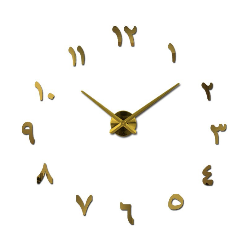 Gambar produk TaffHOME Jam Dinding DIY Giant Wall Clock Creative Design - S031
