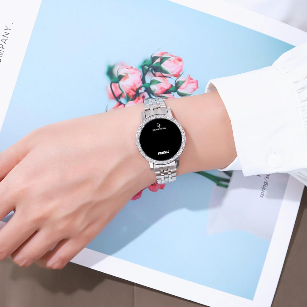 Gambar produk SKMEI Jam Tangan Digital Wanita Stainless Steel Strap - 1669