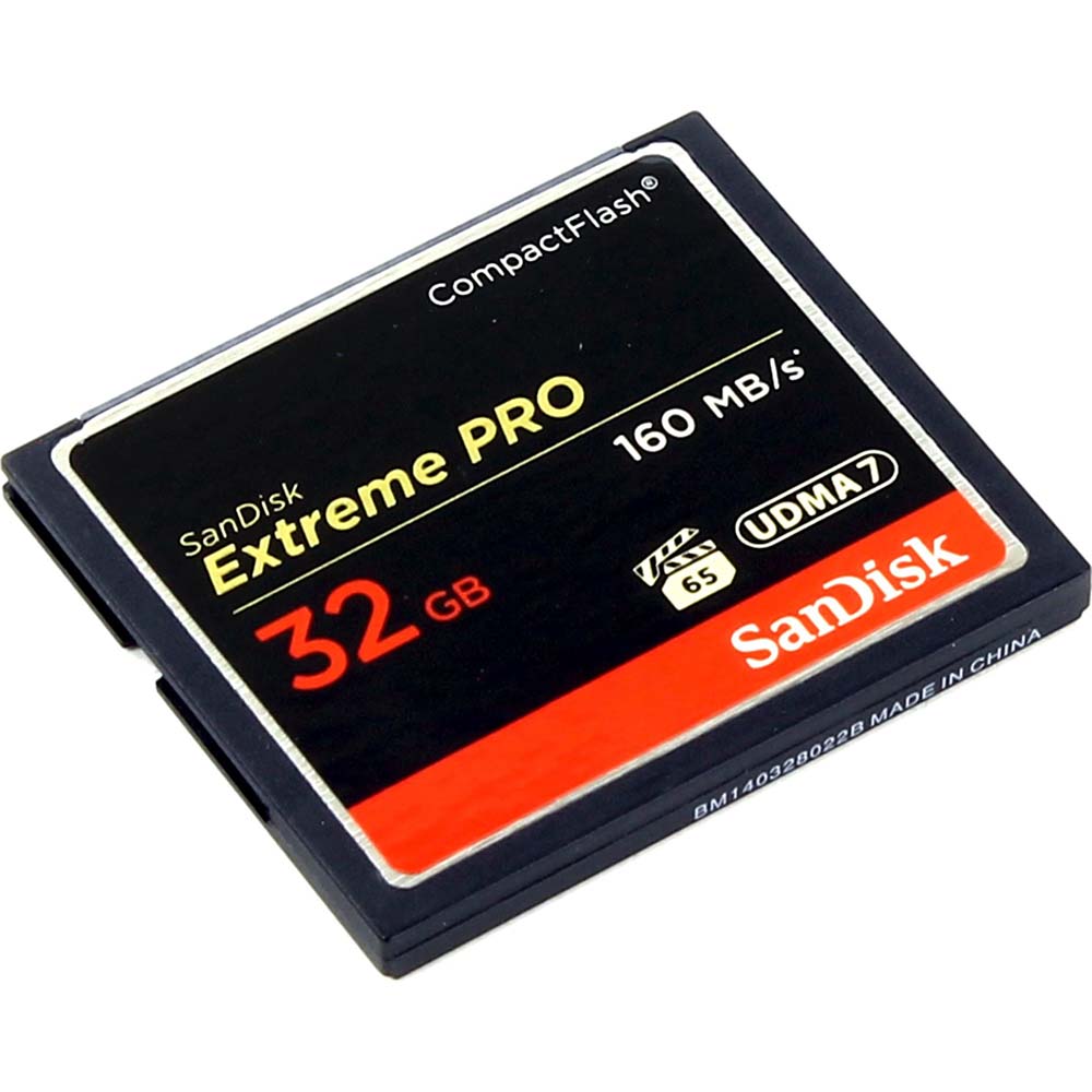 SanDisk Extreme PRO Compact Flash Card (160MB/s) 32GB SDCFXPS032G