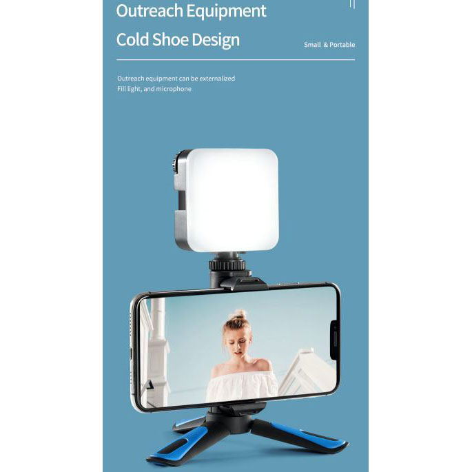 Telesin Tripod Mini Smartphone + Clamp Holder - TE-TRP-MB1 Gambar produk Telesin Tripod Mini Smartphone + Clamp Holder - TE-TRP-MB1