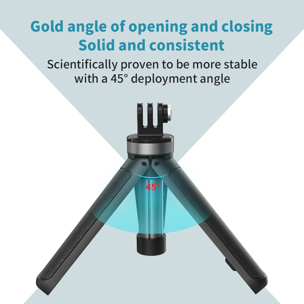 Telesin Mini Tripod Tongsis Selfie Stick Smartphone and DSLR - GP-MNP-091-W Gambar produk Telesin Mini Tripod Tongsis Selfie Stick Smartphone and DSLR - GP-MNP-091-W