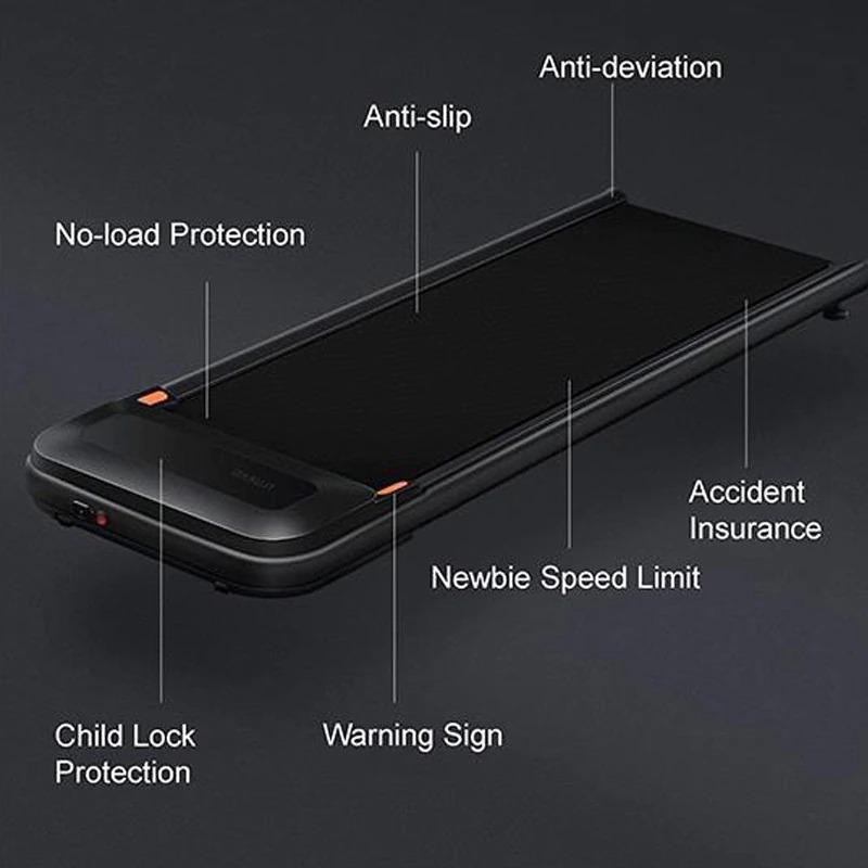 Urevo U1 WalkingPad Ultra Thin Smart LED Treadmill Machine Gambar produk Urevo U1 WalkingPad Ultra Thin Smart LED Treadmill Machine