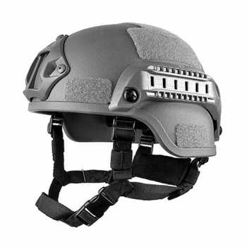 TaffSPORT Helm Tactical Airsoft Gun Paintball CS SWAT Helmet - MICH2000