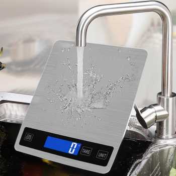 Gambar produk DHOME Timbangan Dapur Mini Digital Scale 15kg 1g - JJ210
