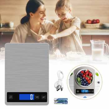 Gambar produk DHOME Timbangan Dapur Mini Digital Scale 15kg 1g - JJ210