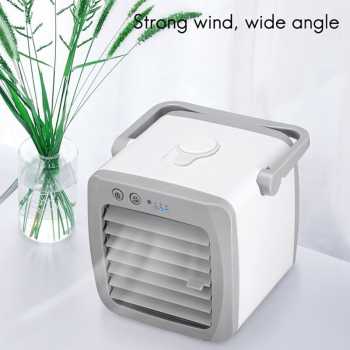 Gambar produk JENNIOEM Air Cooler Mini Fan AC Kipas Penyejuk Ruangan 200ml - SL09