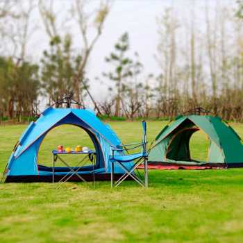 Gambar produk AstaGear Tenda Kemah Camping Outdoor 3-4 Orang Double Layer - ZK50