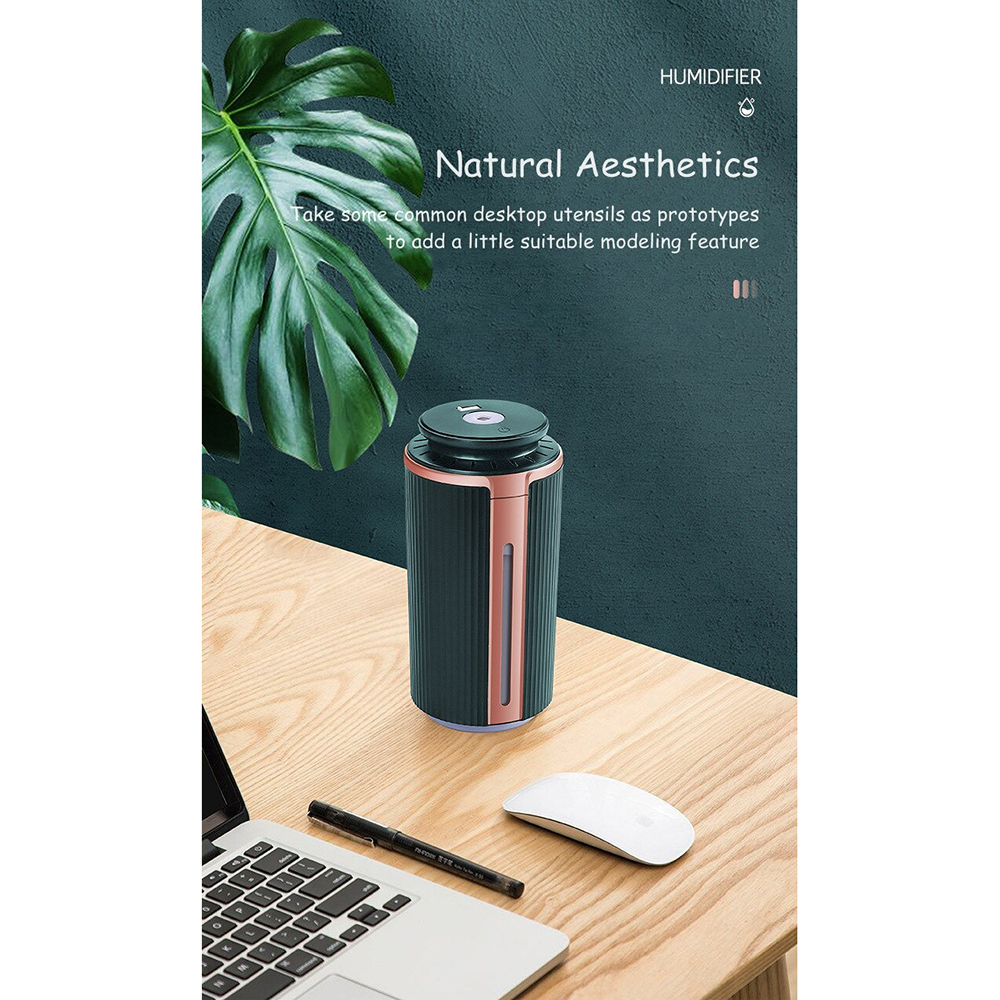 JE J Air Humidifier Smart Ultrasonic RGB 900ml - WKLS-1688 - Green ...