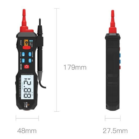 Gambar produk DUKA Mini Pocket Digital Multimeter AC/DC Voltage Tester - DLBS-600