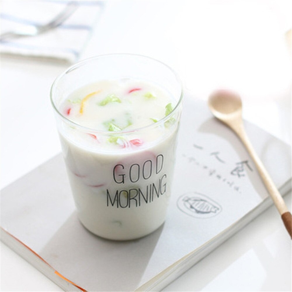 Gambar produk One Two Cups Cangkir Kopi Gelas Coffee Mug Good Morning 400ml White Version - 9008G