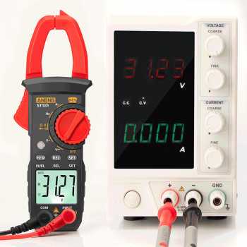 Gambar produk ANENG Digital Multimeter Voltage Tester Clamp Meter AC/DC NCV Tester - ST181