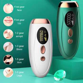 Gambar produk IBONA IPL Laser Epilator Permanent Hair Removal 990000 Flash - TMY-002