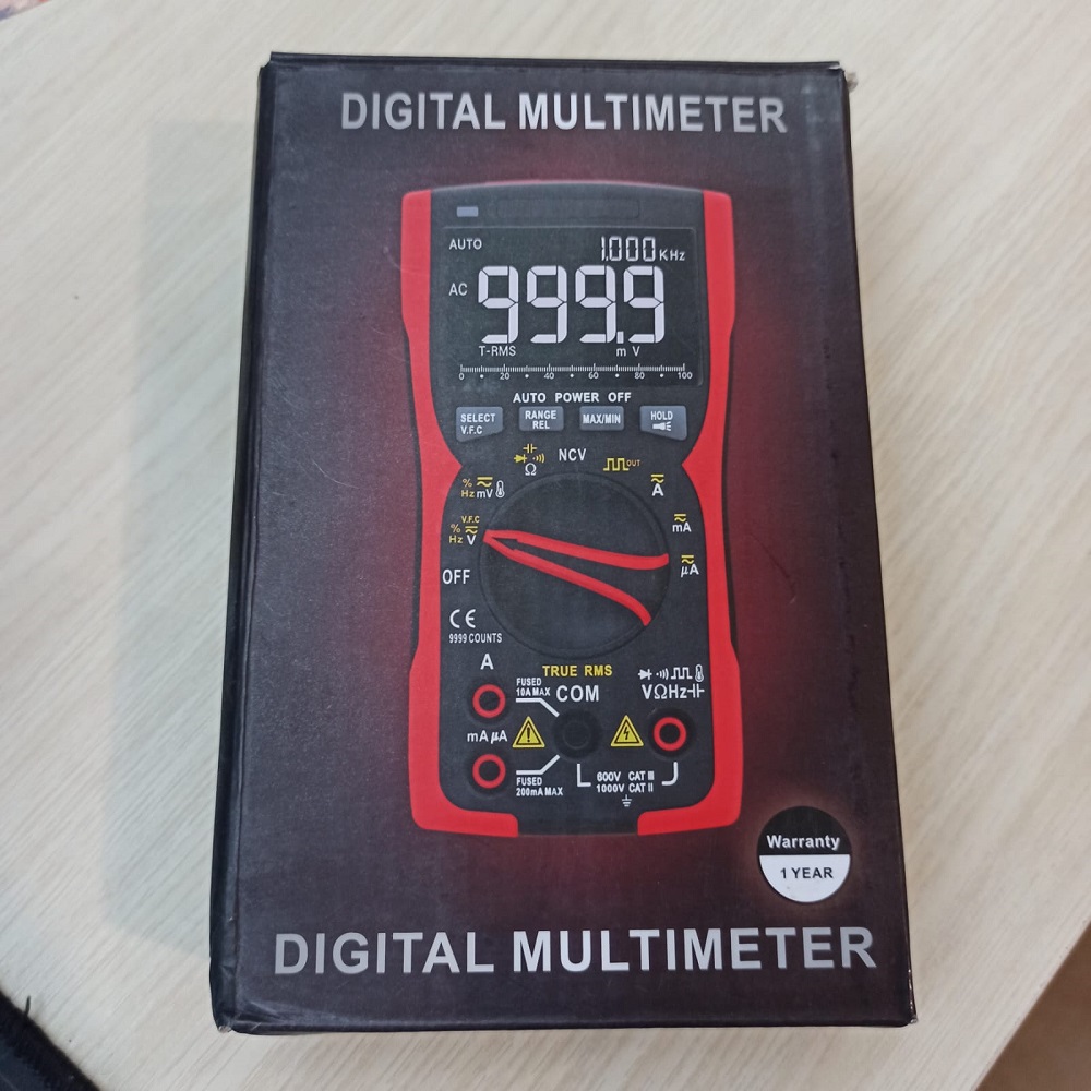 ANENG Digital Multimeter Voltage Tester Q10 Black