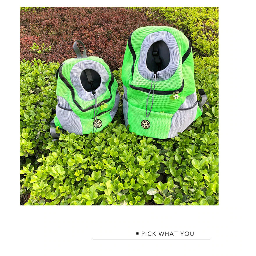 Gambar produk Hoopet Tas Ransel Backpack Hewan Anjing Kucing Pet Carrier Size S - D602