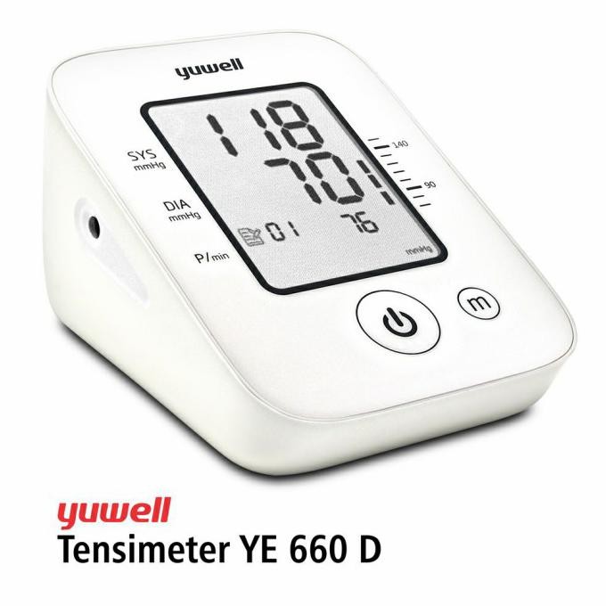 Yuwell Pengukur Tekanan Darah Tensi Blood Pressure Monitor YE660D