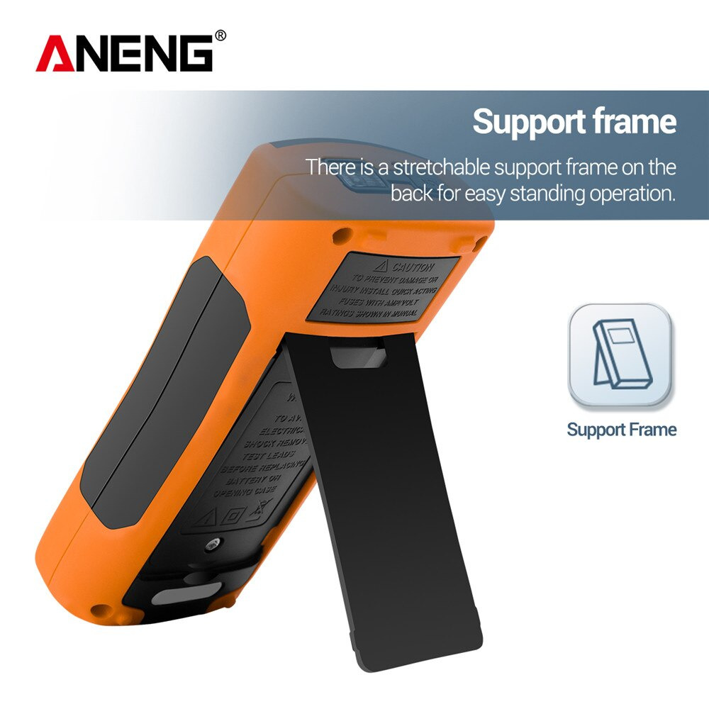 ANENG Digital Multimeter Voltage Tester Q10 Black