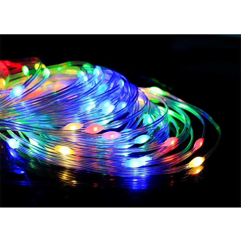 ANBLUB Lampu Hias String Lights Waterproof 100 LED 10 Meter + Remote ...