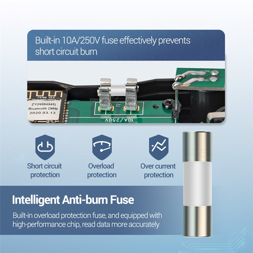 Gambar produk ANENG Digital Bluetooth Multimeter Voltage Tester - V05B