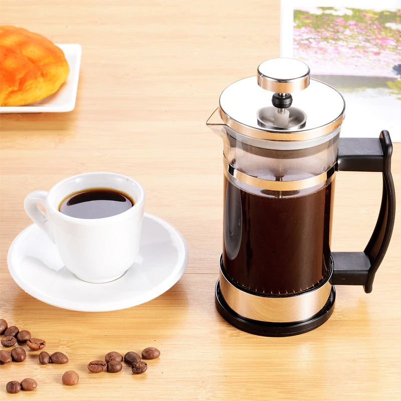 Ymiko 5 Filtri A Rete In Acciaio Inox Per French Press Da 600ml – Maglia 80 Mesh Riutilizzabili