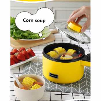 Gambar produk JIASHI Panci Listrik Multifungsi Electric Pan 1.2L 600W Tanpa Steamer - JWS-188A