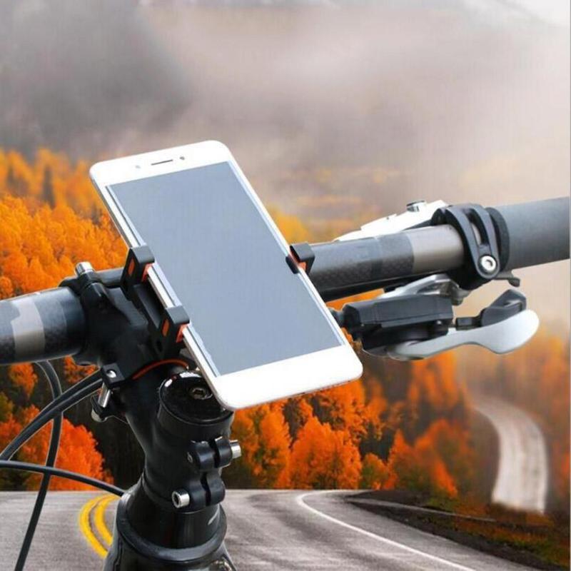 Bracket Sepeda Mobil Holder Smartphone Sepeda Aluminium Handlebar Bracket Anti Slip - BM03 ...