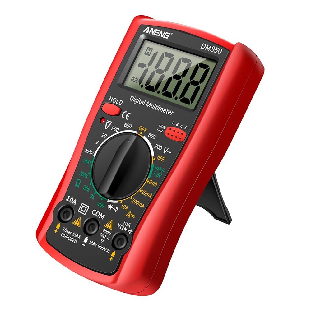ANENG Digital Multimeter Voltage Tester DM850 Red