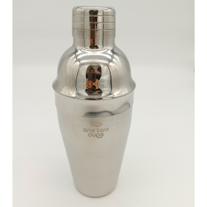 One Two Cups 5 in 1 Bartender Cobbler Cocktail Shaker Set 550ml BA017