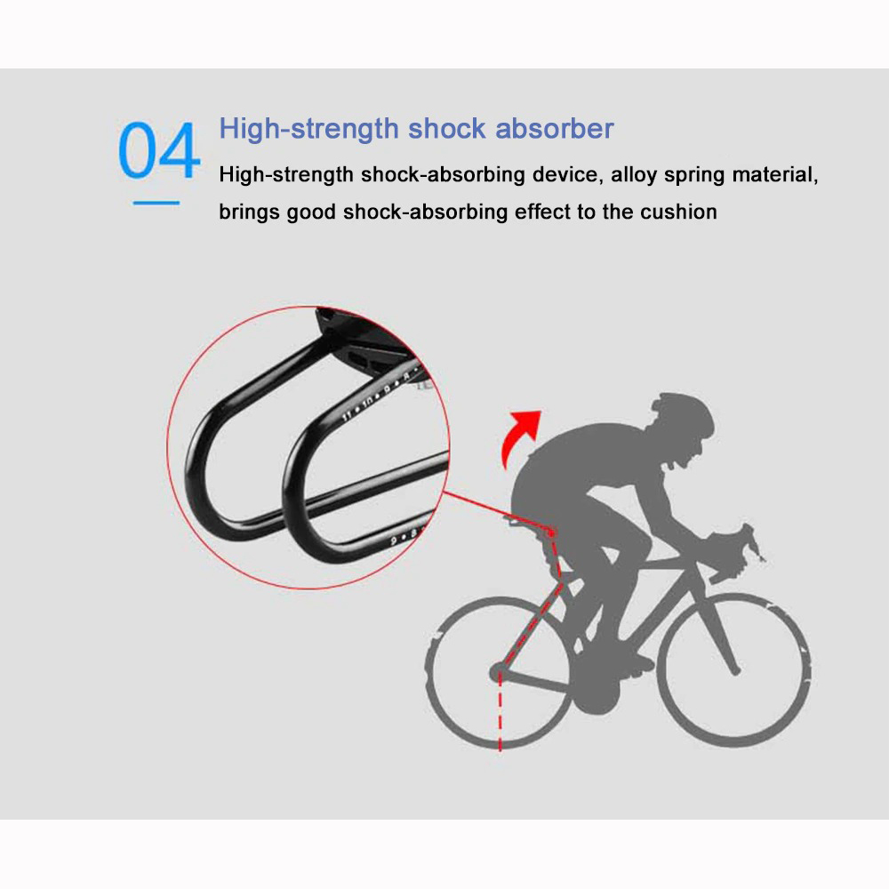 WOLTU Suspensi Jok Sepeda Bicycle Saddle MTB Shock Absorber - FZ1510gr Gambar produk WOLTU Suspensi Jok Sepeda Bicycle Saddle MTB Shock Absorber - FZ1510gr