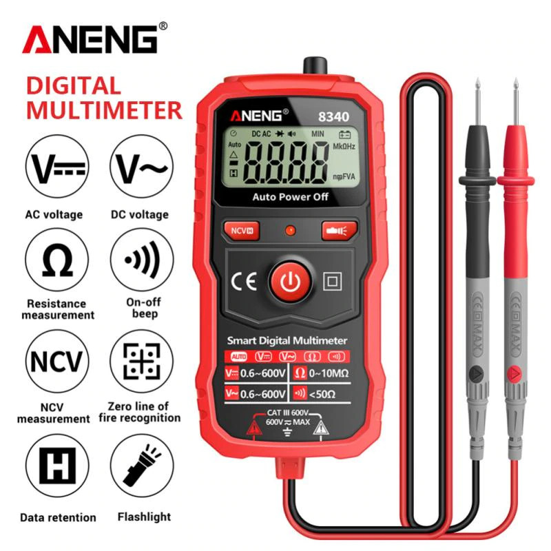 Gambar produk ANENG Digital Multimeter Voltage Tester - 8340