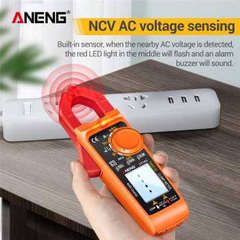 Gambar produk ANENG Digital Multimeter Voltage Tester Clamp - ST185 - 6