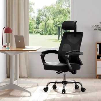 Gambar produk HBADA Kursi Kantor Ergonomic Office Chair Lumbar Support - HDNY164WM
