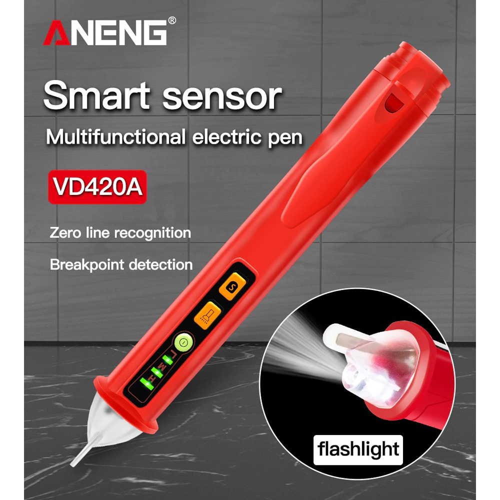 ANENG Tester Pen Non Contact AC Voltage Alert Detector 121000 V