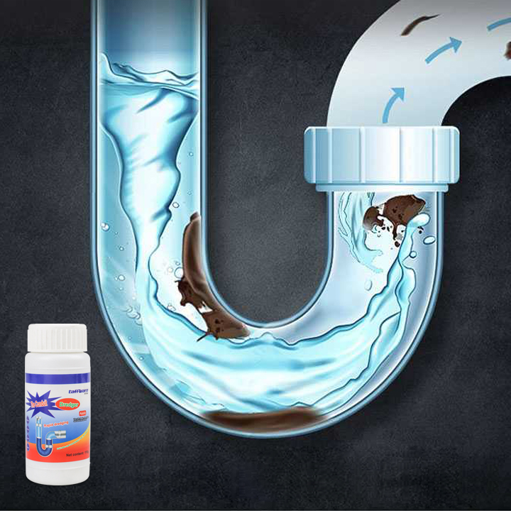 JIANYAN Pembersih Pipa Saluran Tersumbat Toilet Floset Dredging 110g - WT668 Gambar produk JIANYAN Pembersih Pipa Saluran Tersumbat Toilet Floset Dredging 110g - WT668