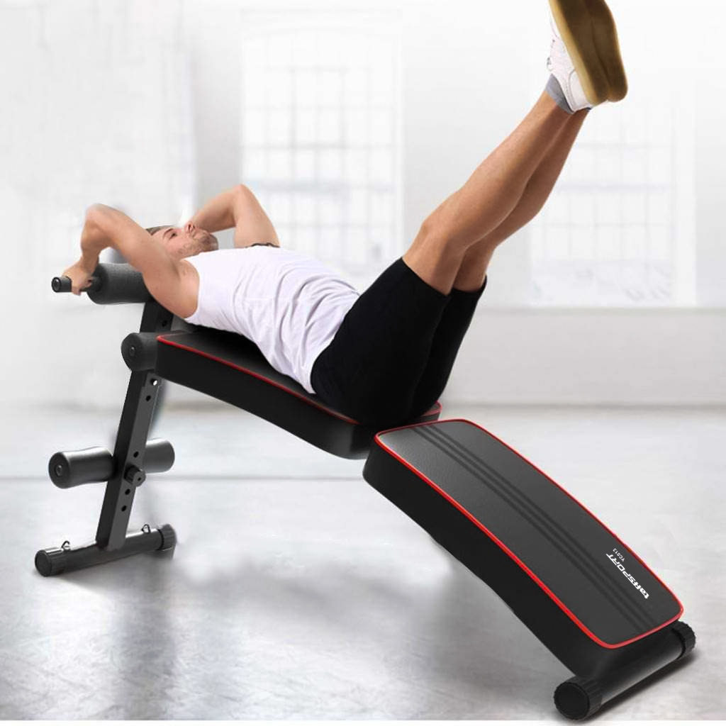 TaffSPORT Kursi Fitness Bench Press Abdominal Muscle Foldable YC013
