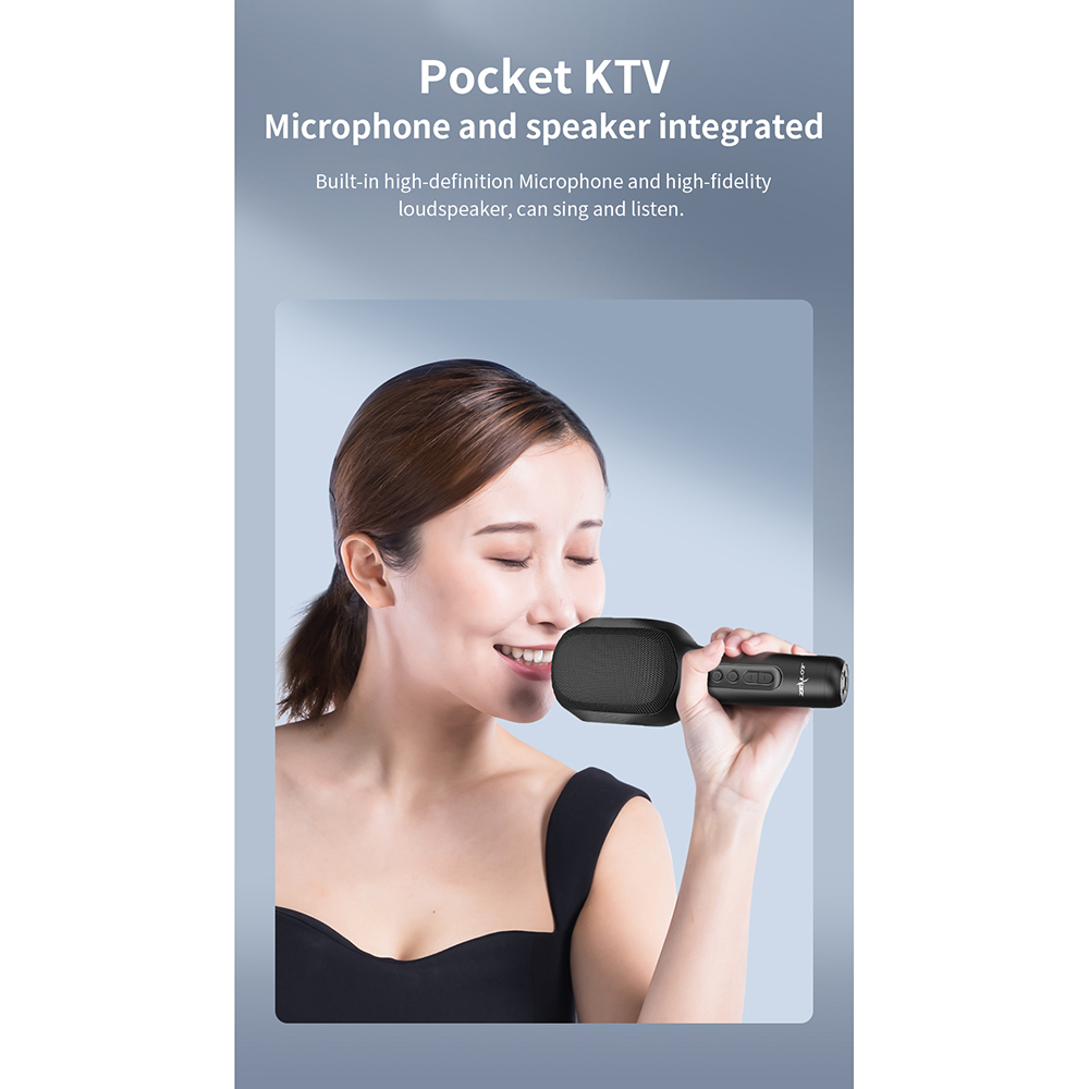 Gambar produk ZEALOT Mikrofon Karaoke Wireless Bluetooth Speaker Portable KTV - S58