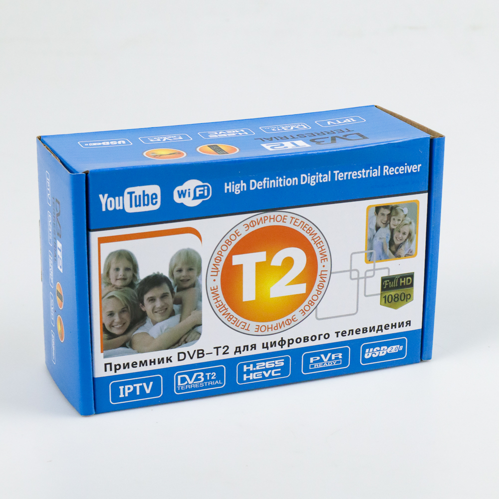 Taffware Set Top Box TV Digital H.265 1080P DVBT2 HD99T2 Black