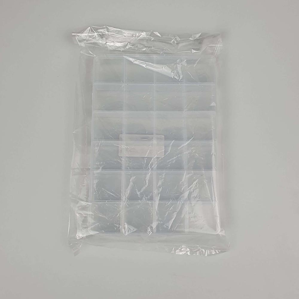 Gambar produk Kotak Penyimpanan Perhiasan Grid Box Multifunction Organizer 24 Slot - J13/J24