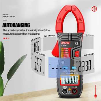 Gambar produk ANENG Digital Multimeter Voltage Tester Clamp - CM80