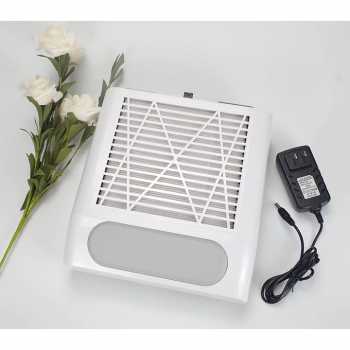Gambar produk Yoke Kipas Vacuum Kuku Nail Art Dust Collector Cleaner 80W - 858-8