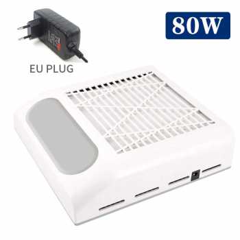 Gambar produk Yoke Kipas Vacuum Kuku Nail Art Dust Collector Cleaner 80W - 858-8