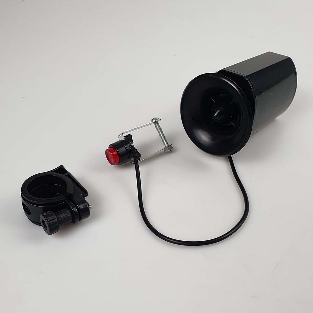 EVERESTT Klakson Sepeda Large Bicycle Horn Sound SB205 Black