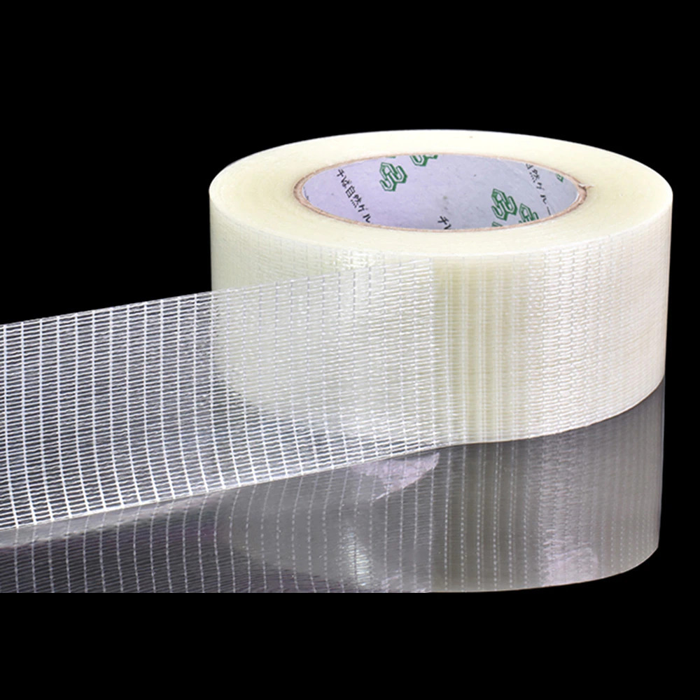 Gambar produk YX Lakban Super Strong Grid Fiber Tape 25 Meter 50 mm - GF25M