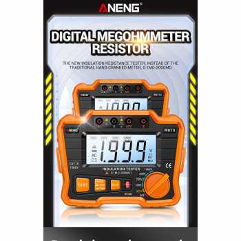 Gambar produk ANENG Digital Megohmmeter Multifungsi Voltage Tester 1000V - MH10