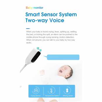 Gambar produk Xiaovv Kamera Pengawas Bayi Monitor CCTV WiFi 2K - XVV-3130S-BM-C1