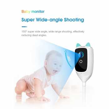 Gambar produk Xiaovv Kamera Pengawas Bayi Monitor CCTV WiFi 2K - XVV-3130S-BM-C1