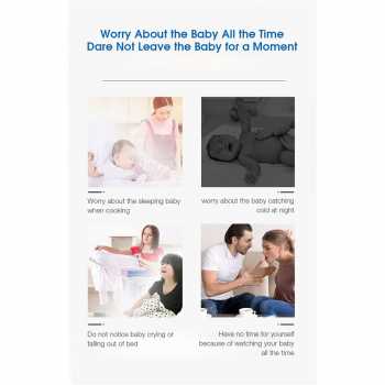 Gambar produk Xiaovv Kamera Pengawas Bayi Monitor CCTV WiFi 2K - XVV-3130S-BM-C1
