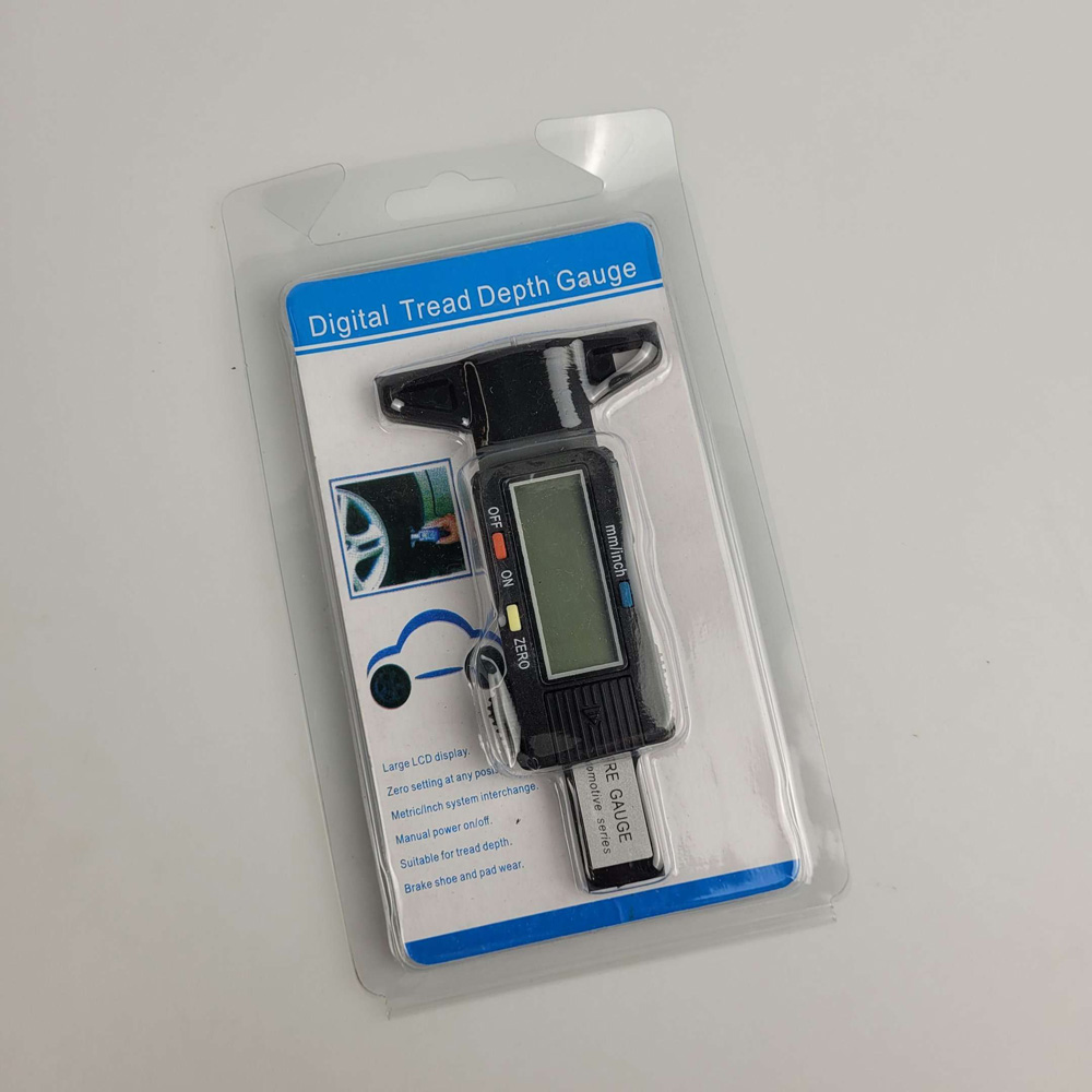 GemRed Alat Ukur Kedalaman Ban Digital Tyre Tread Depth Gauge QST601