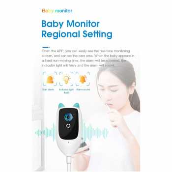 Gambar produk Xiaovv Kamera Pengawas Bayi Monitor CCTV WiFi 2K - XVV-3130S-BM-C1